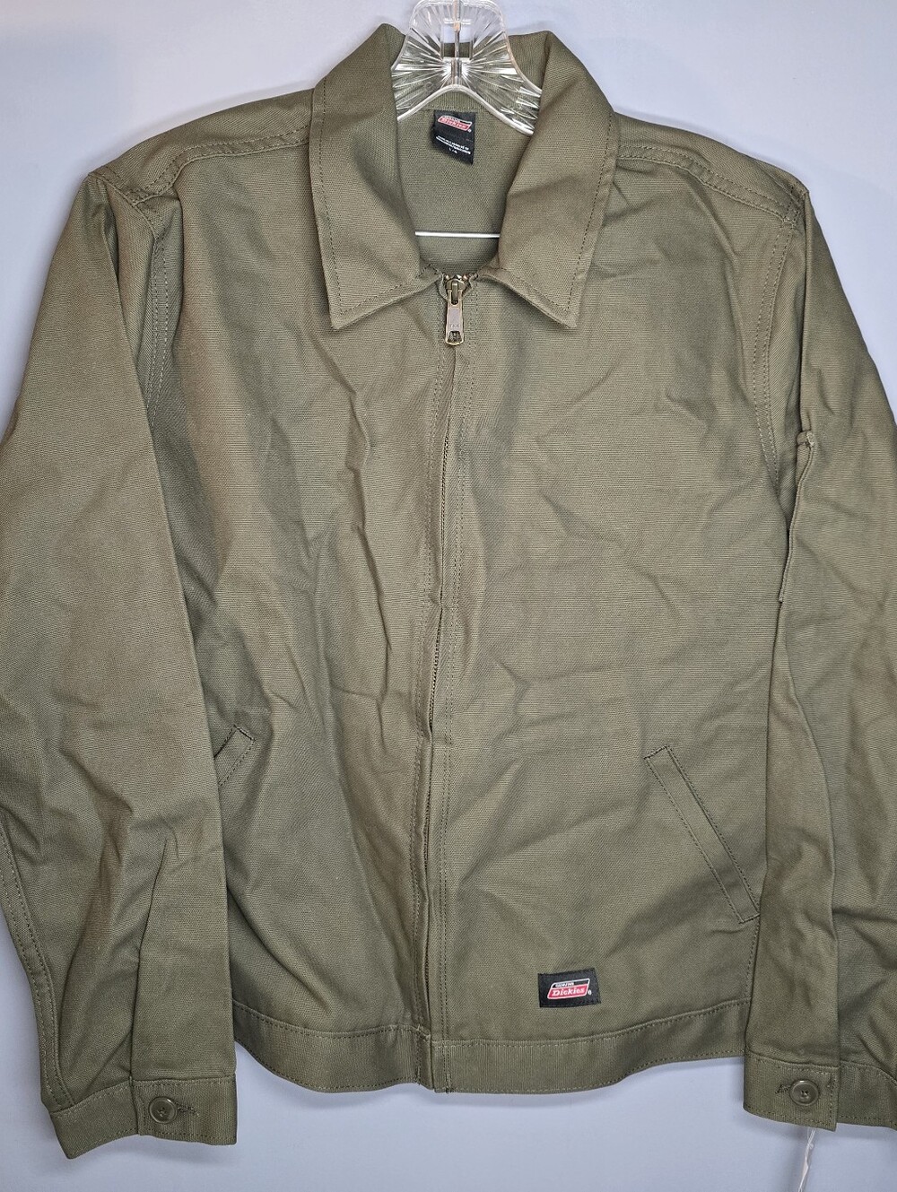 NEW Dickies Canvas Workwear/Construction Jacket-Womens XXL-Army Green-Work